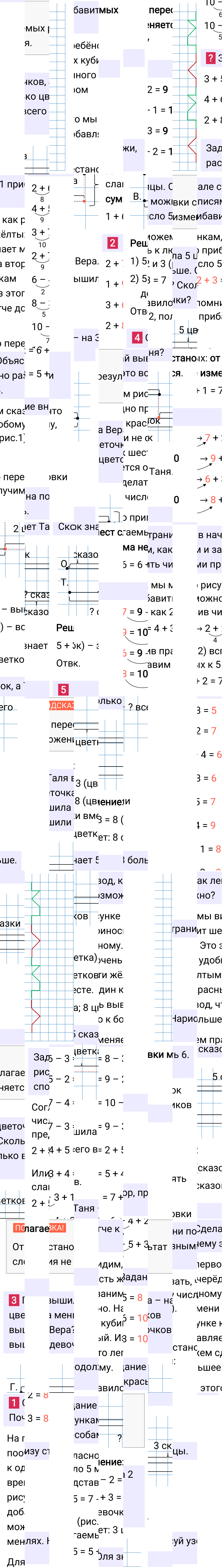 Ответ к 15-й странице учебника по математике за 1 класс Моро, Бантова. Часть 2, 2023-2025.