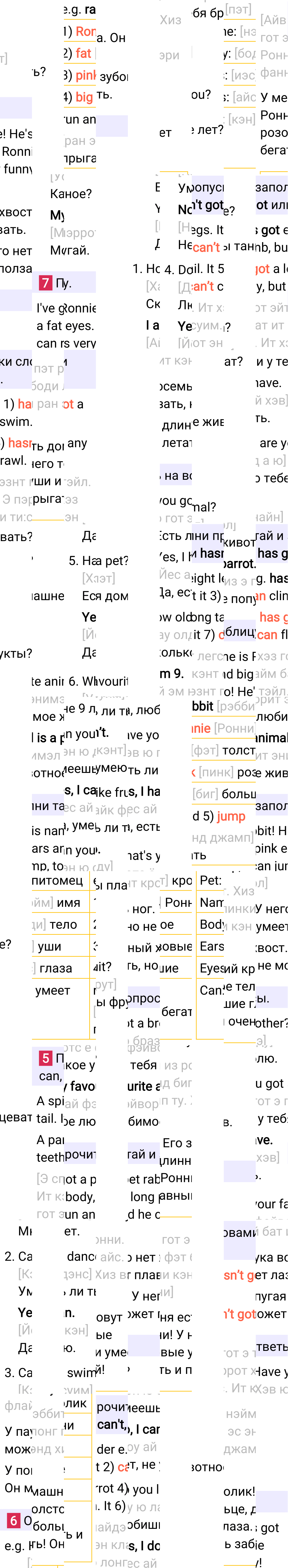 Ответ к 21-й странице учебника по английскому языку за 3 класс Быкова, Дули. Часть 2, 2023-2025.