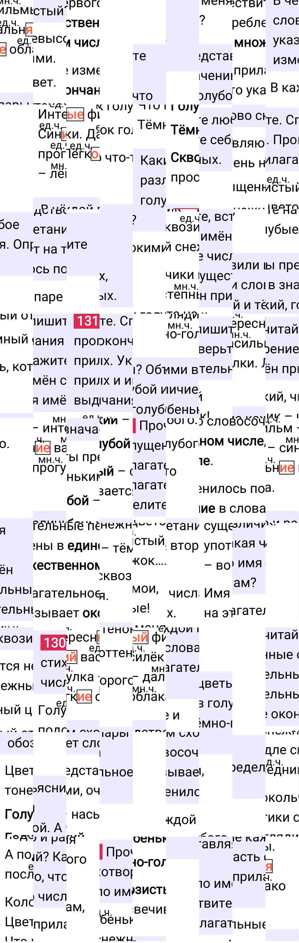 Ответ к 76-й странице учебника по русскому языку за 3 класс Канакина, Горецкий. Часть 2, 2023-2025.