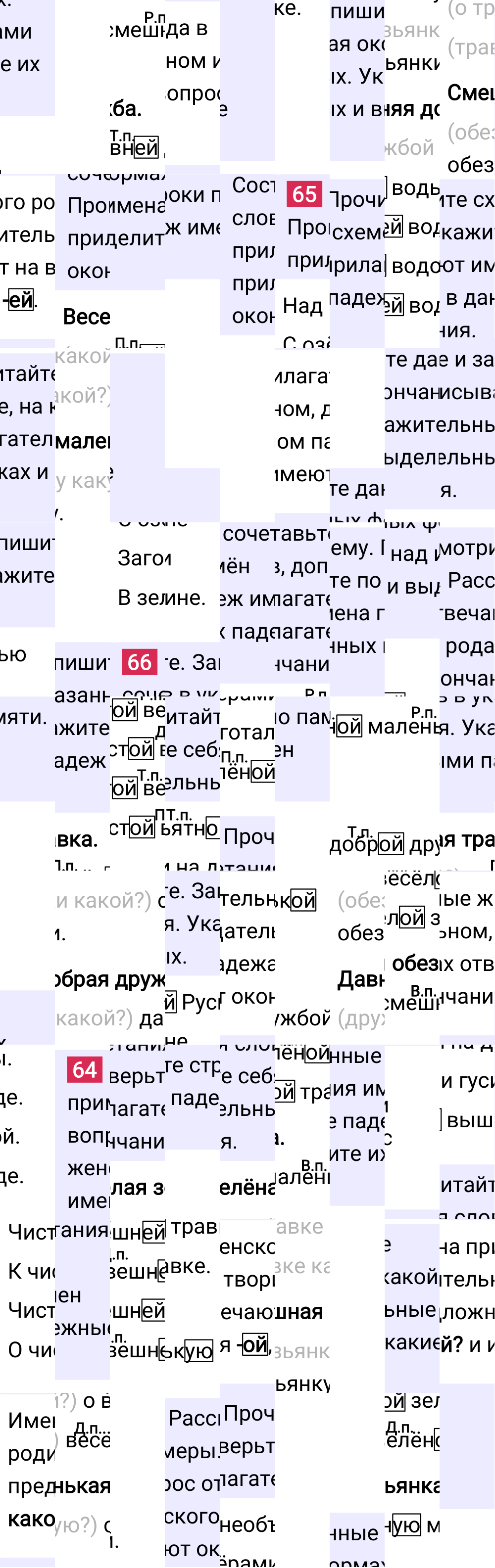 Ответ к 32 странице учебника по русскому языку за 4 класс Канакина, Горецкий. Часть 2, 2023-2025.