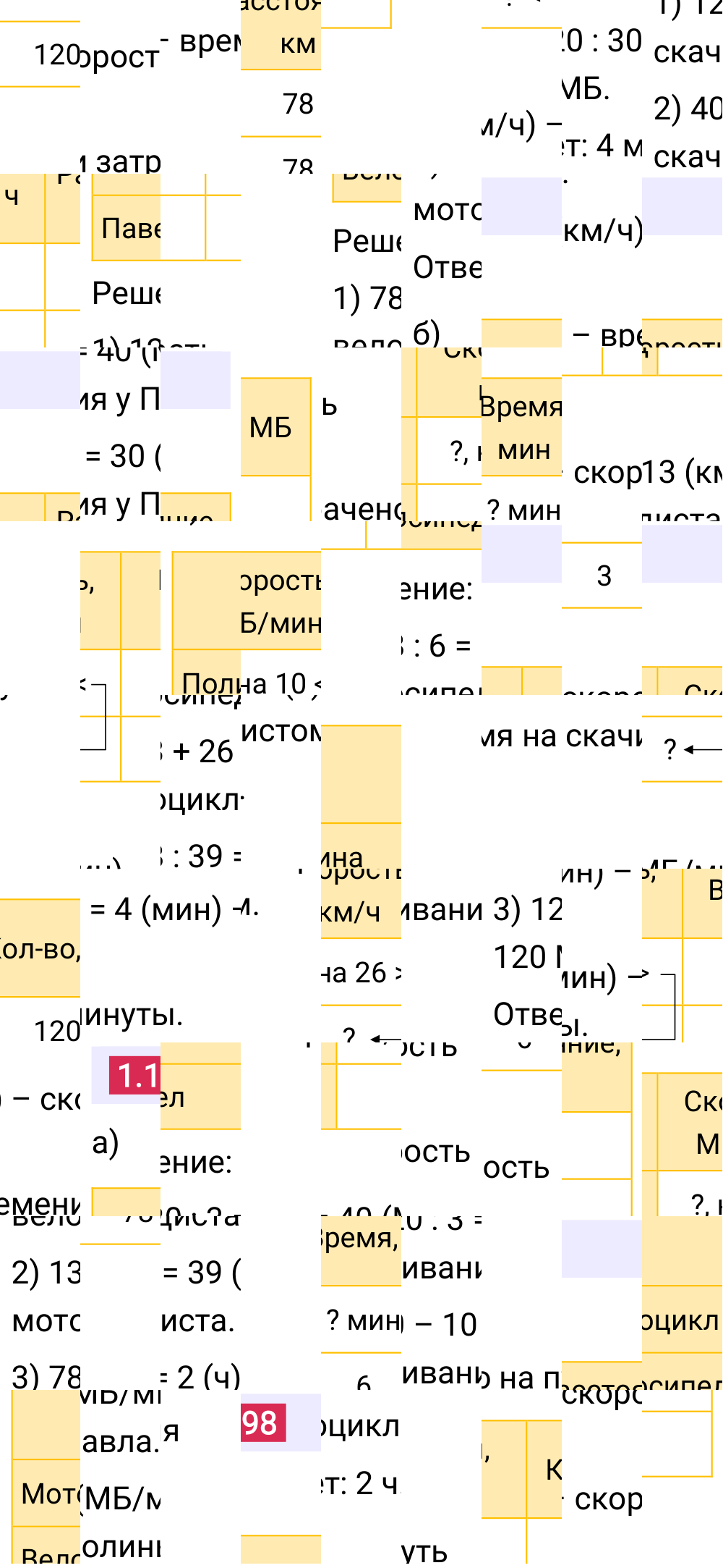 Ответ 1.198 к учебнику по математике 5 класс Виленкин, 2023-2025.
