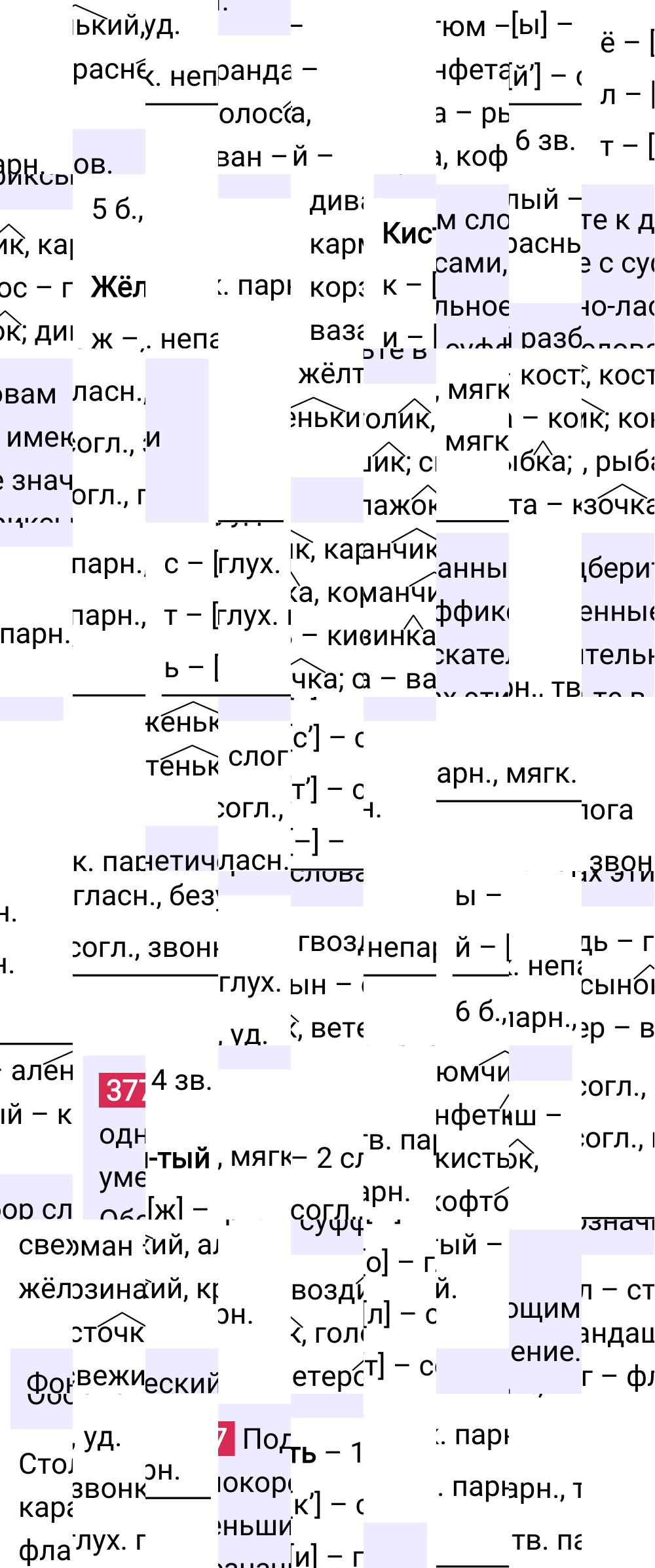 Ответ к упражнению 377 учебника по русскому языку за 5 класс Ладыженская, Баранов. Часть 1, 2023-2025.
