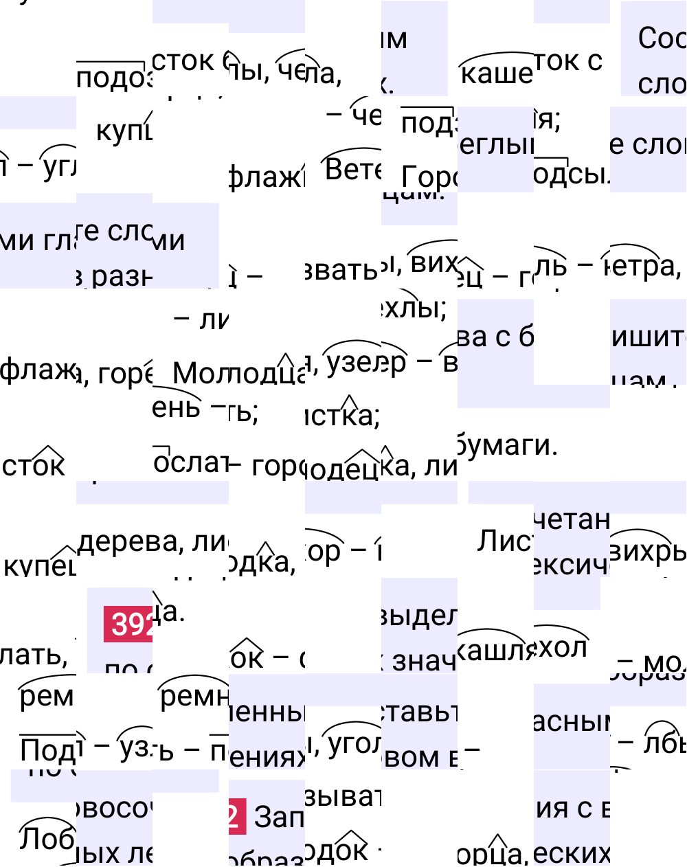 Ответ к упражнению 392 учебника по русскому языку за 5 класс Ладыженская, Баранов. Часть 1, 2023-2025.