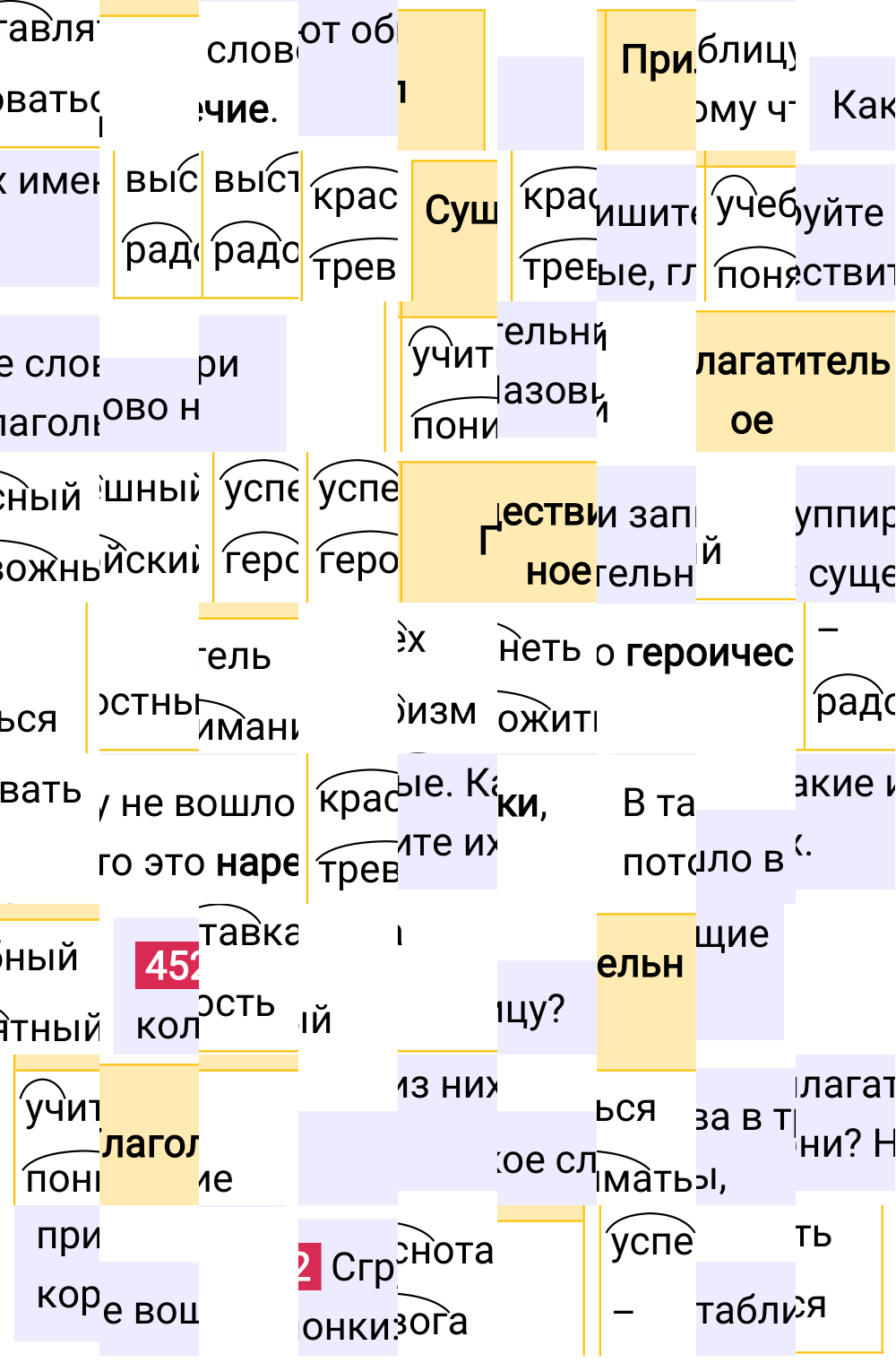 Ответ к упражнению 452 учебника по русскому языку за 5 класс Ладыженская, Баранов. Часть 2, 2023-2025.