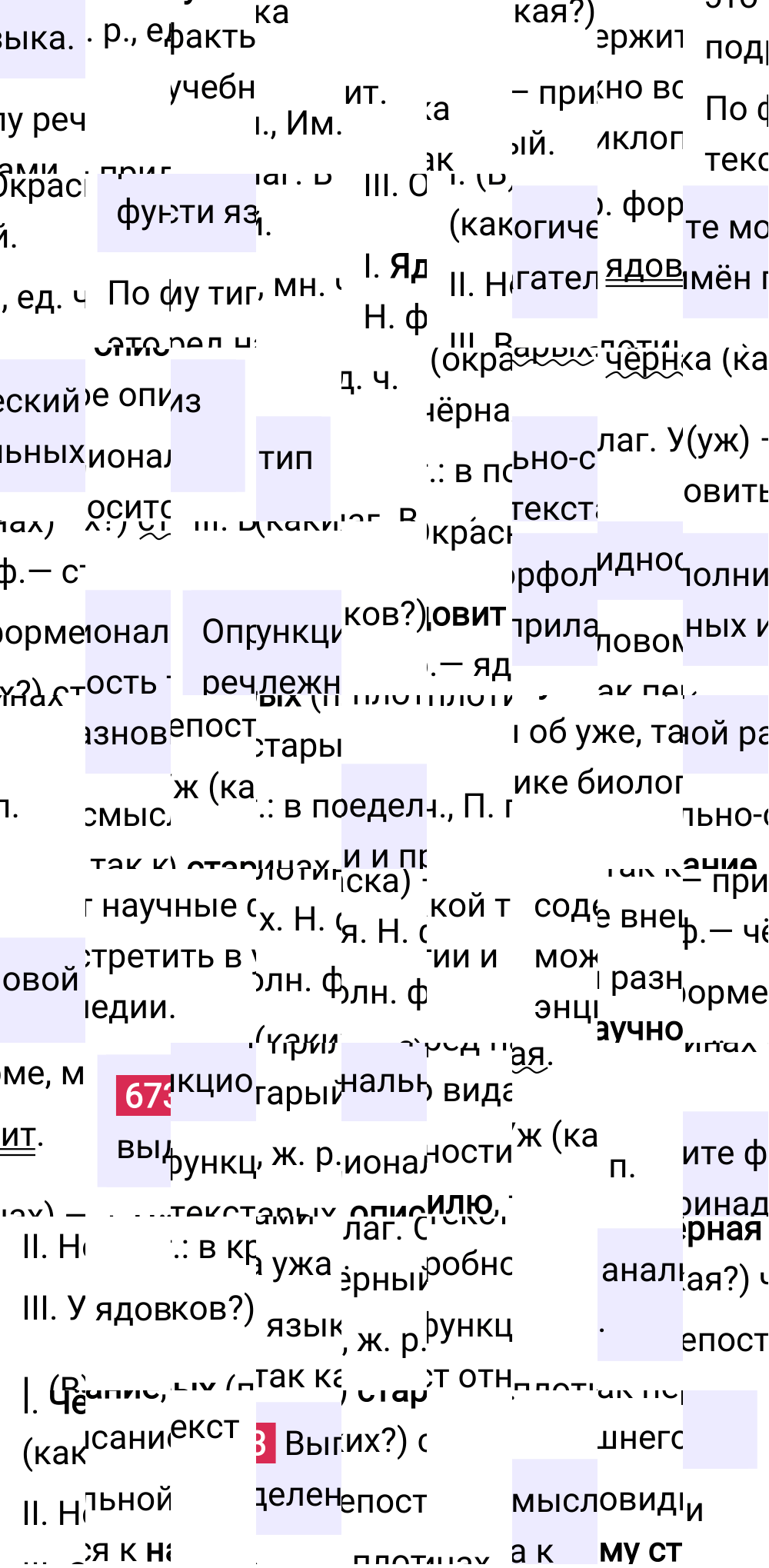 Ответ к упражнению 673 учебника по русскому языку за 5 класс Ладыженская, Баранов. Часть 2, 2023-2025.