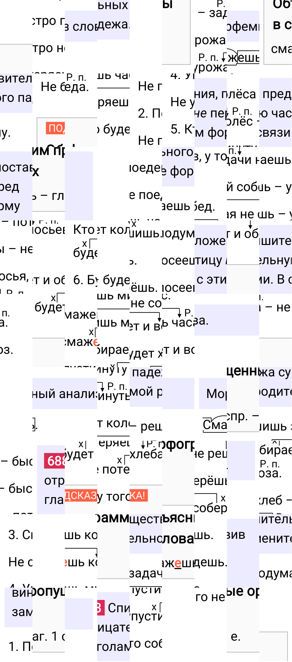 Ответ к упражнению 688 учебника по русскому языку за 5 класс Ладыженская, Баранов. Часть 2, 2023-2025.