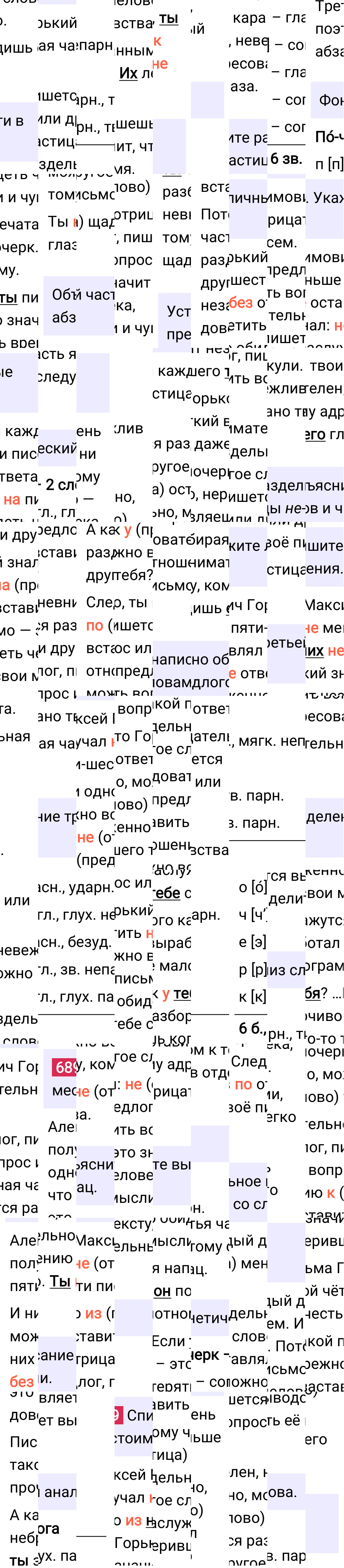Ответ к упражнению 689 учебника по русскому языку за 5 класс Ладыженская, Баранов. Часть 2, 2023-2025.