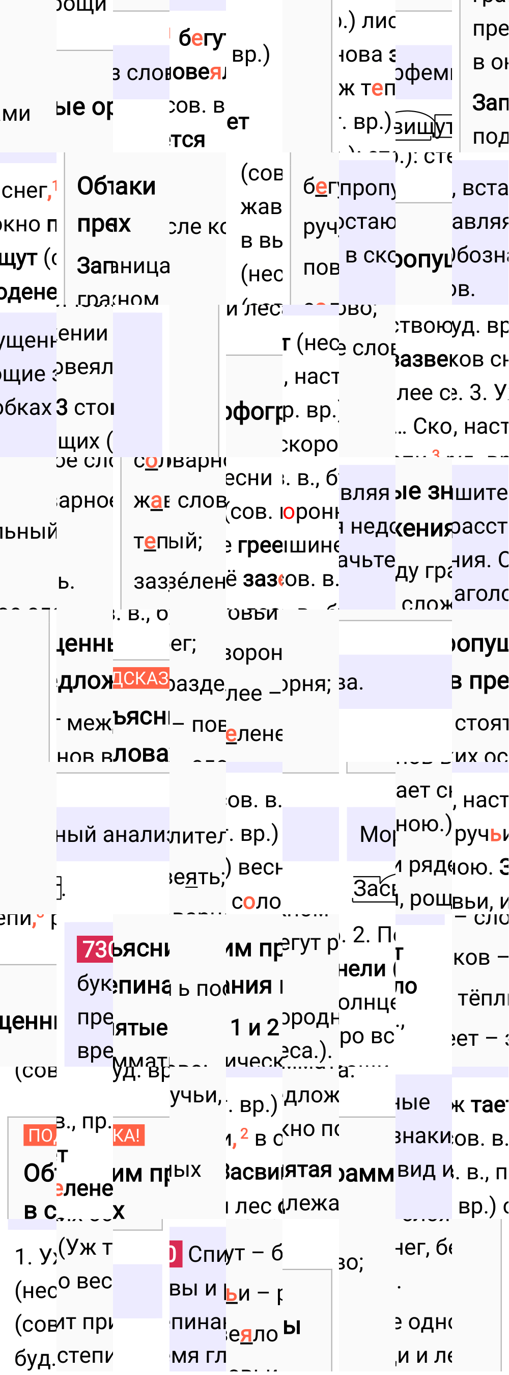Ответ к упражнению 730 учебника по русскому языку за 5 класс Ладыженская, Баранов. Часть 2, 2023-2025.