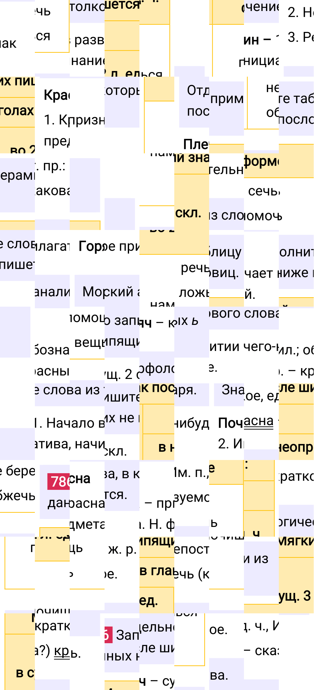 Ответ к упражнению 786 учебника по русскому языку за 5 класс Ладыженская, Баранов. Часть 2, 2023-2025.