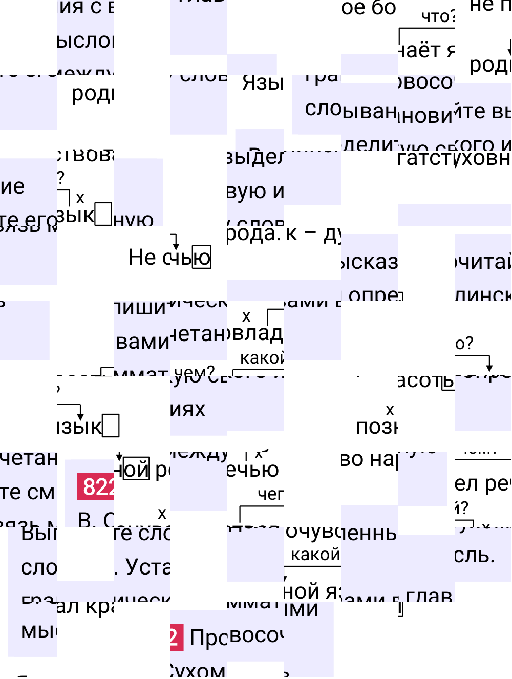 Ответ к упражнению 822 учебника по русскому языку за 5 класс Ладыженская, Баранов. Часть 2, 2023-2025.