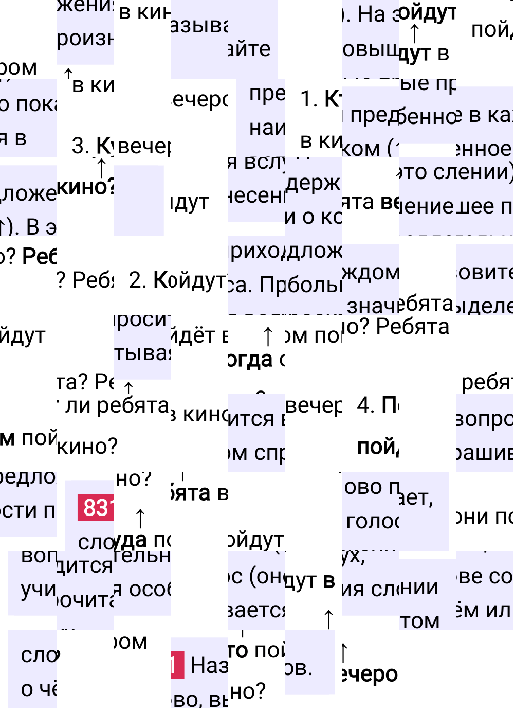 Ответ к упражнению 831 учебника по русскому языку за 5 класс Ладыженская, Баранов. Часть 2, 2023-2025.