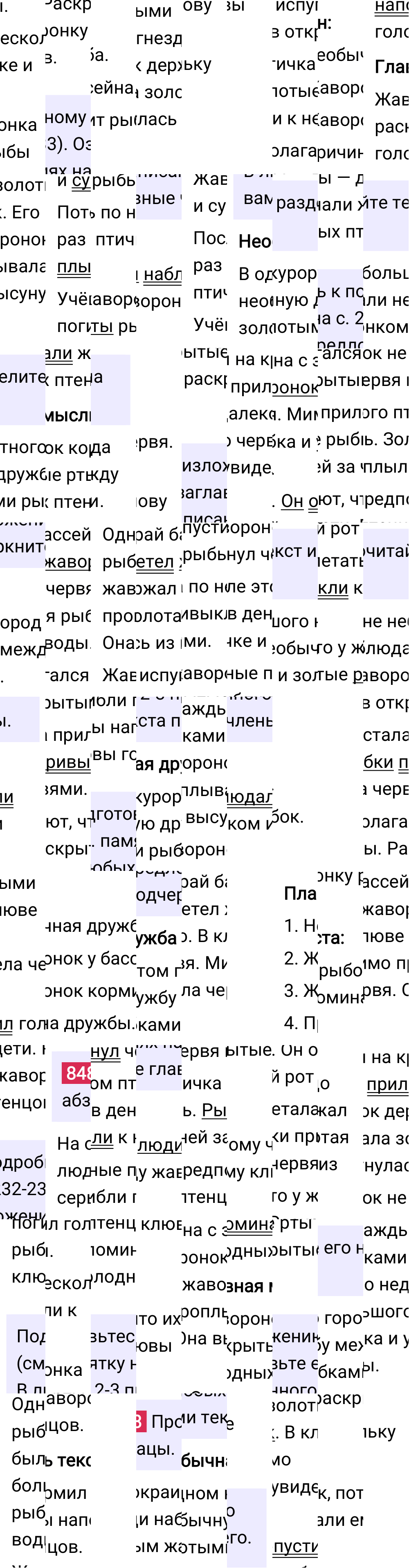 Ответ к упражнению 848 учебника по русскому языку за 5 класс Ладыженская, Баранов. Часть 2, 2023-2025.
