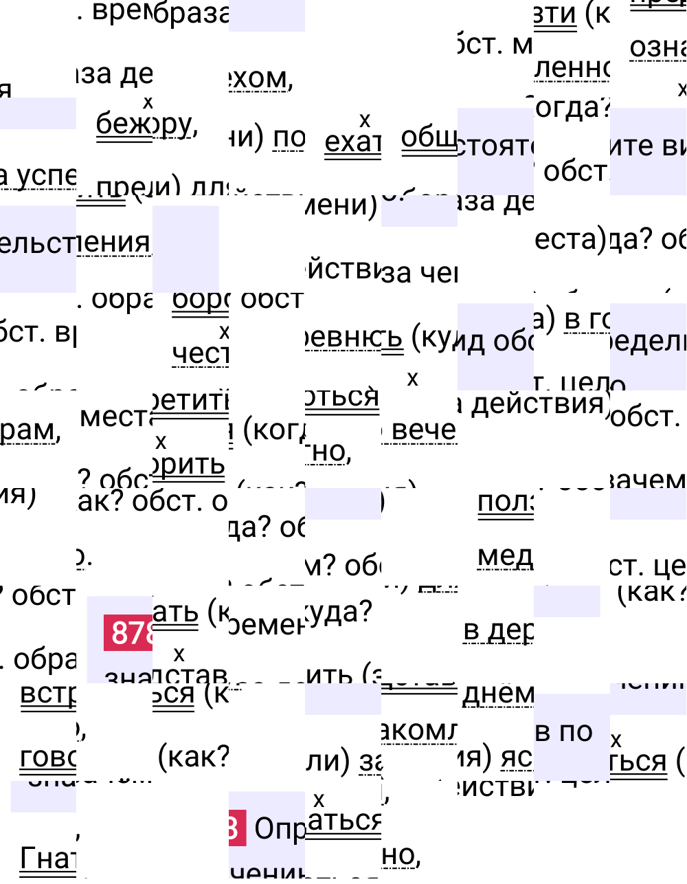 Ответ к упражнению 878 учебника по русскому языку за 5 класс Ладыженская, Баранов. Часть 2, 2023-2025.