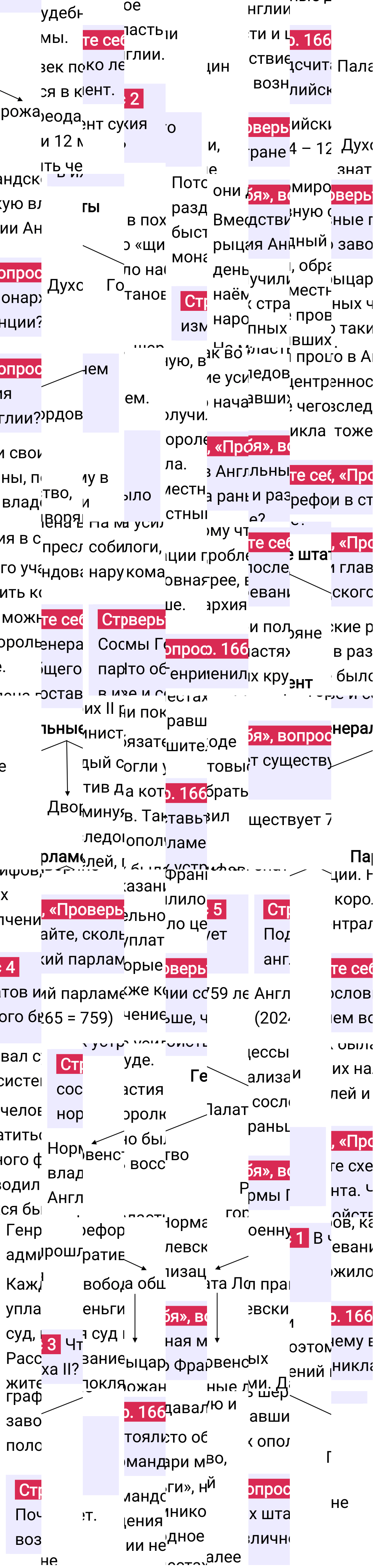 Ответ к 166-й странице учебника по Всеобщей истории за 6 класс Агибалова, Донской, 2023-2025, изображение 1.