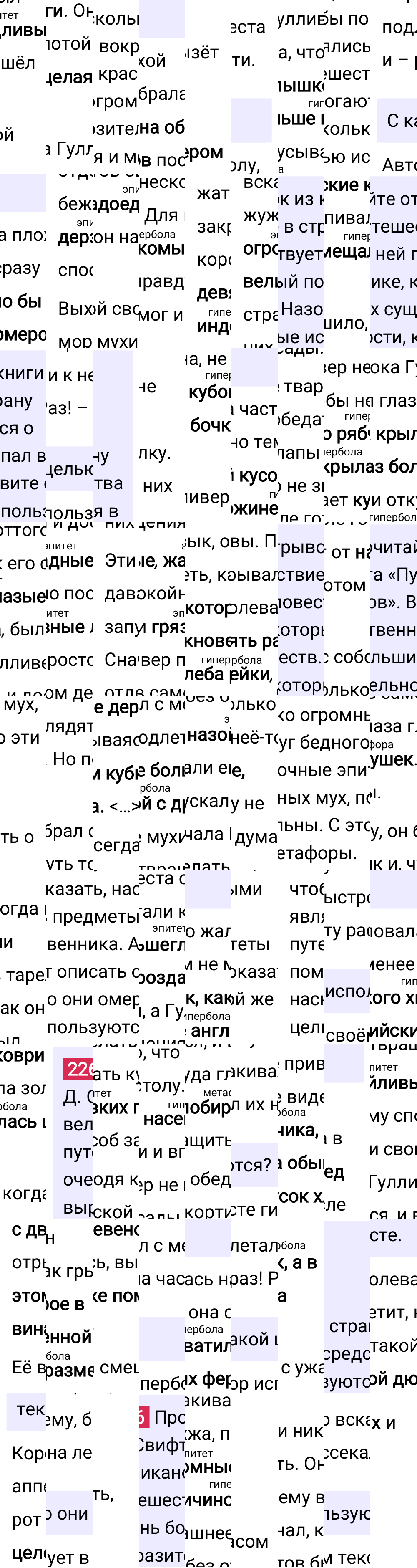 Ответ к упражнению 226 учебника по русскому языку за 6 класс Ладыженская, Баранов. Часть 1, 2023-2025.