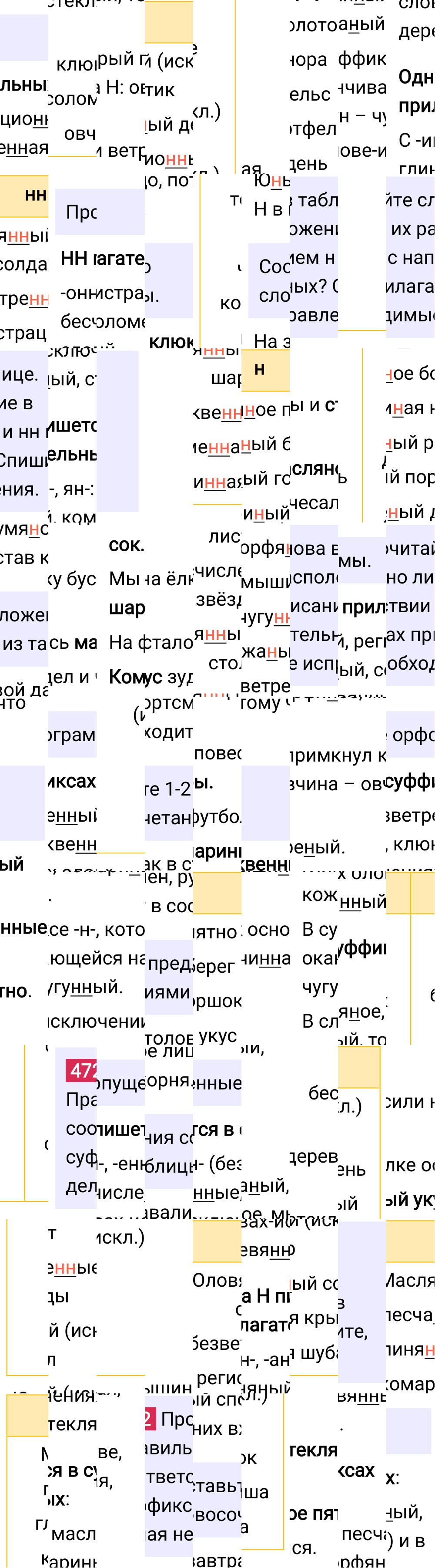 Ответ к упражнению 472 учебника по русскому языку за 6 класс Ладыженская, Баранов. Часть 1, 2023-2025.